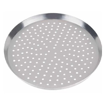 Perforated pizza tray